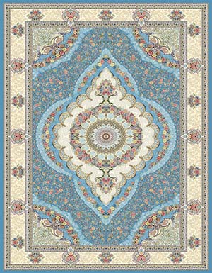 فرش-1200-شانه-1209-آبی